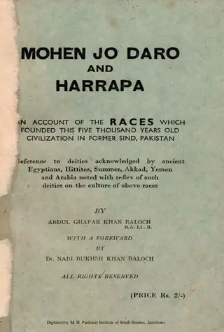 Mohen Jo Daṛo Ainḍ Haṛāpā