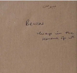 Essays in the Honour of Bewas