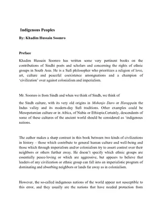 Indigenous Nations