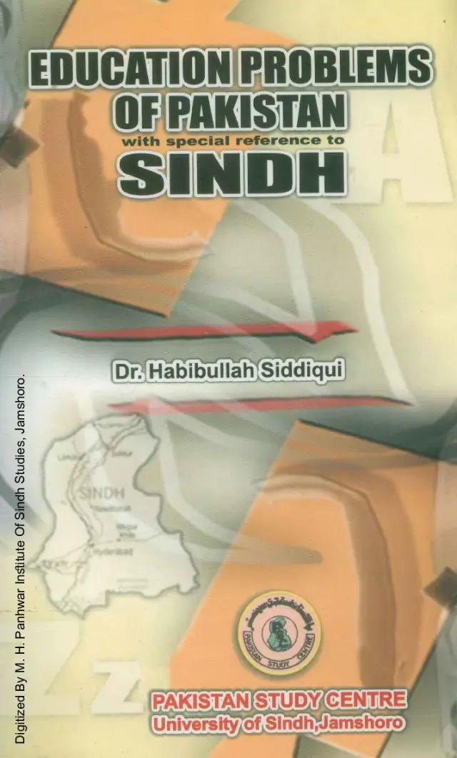 Educational Problems of Pakistan With Reference to Sindh