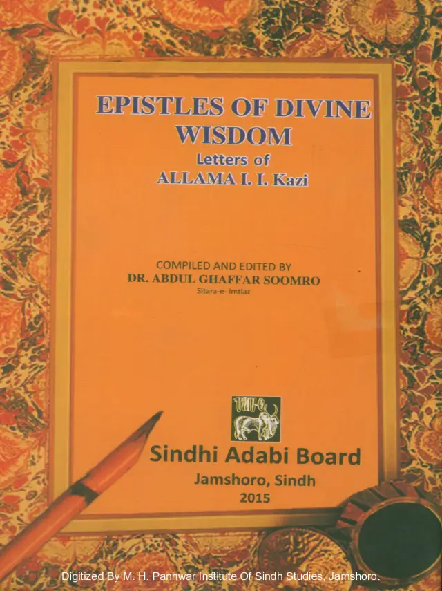 Epistles of Divine Wisdom Letters of Allama I. I. Kazi