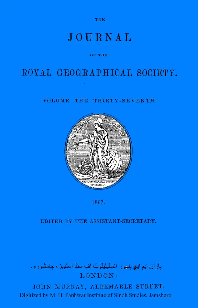 The Journal of the Royal Geographical Society (Volume 37, 1867)